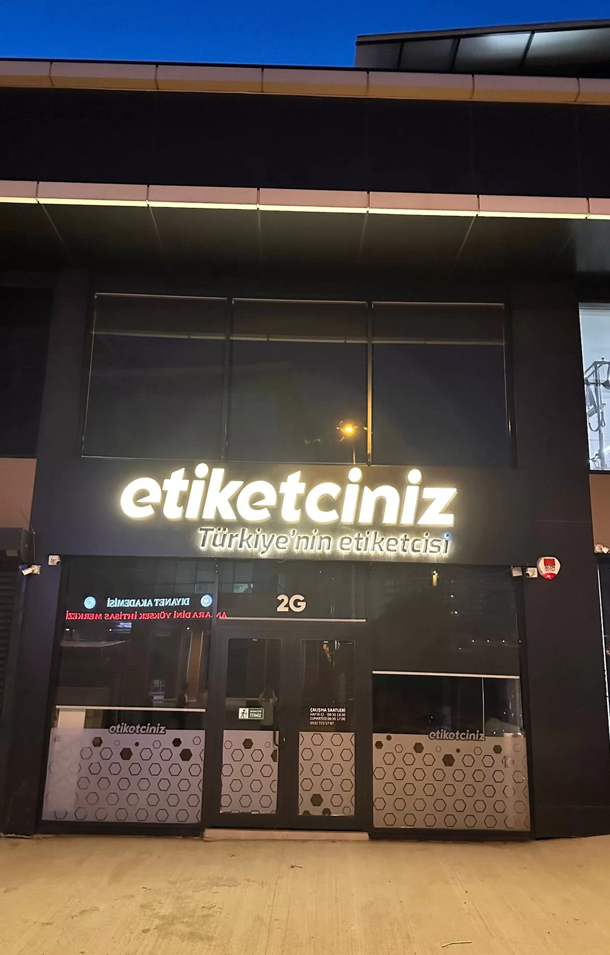 etiketciniz